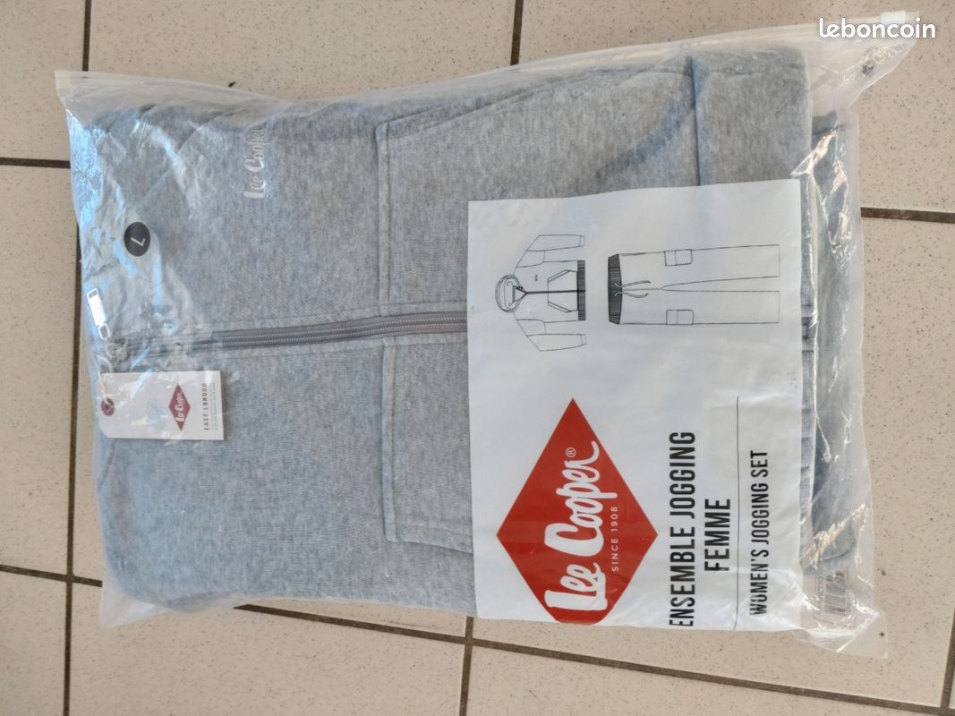 Vêtement Sport Fille Coton Jogging Fille Lee Cooper - Confort