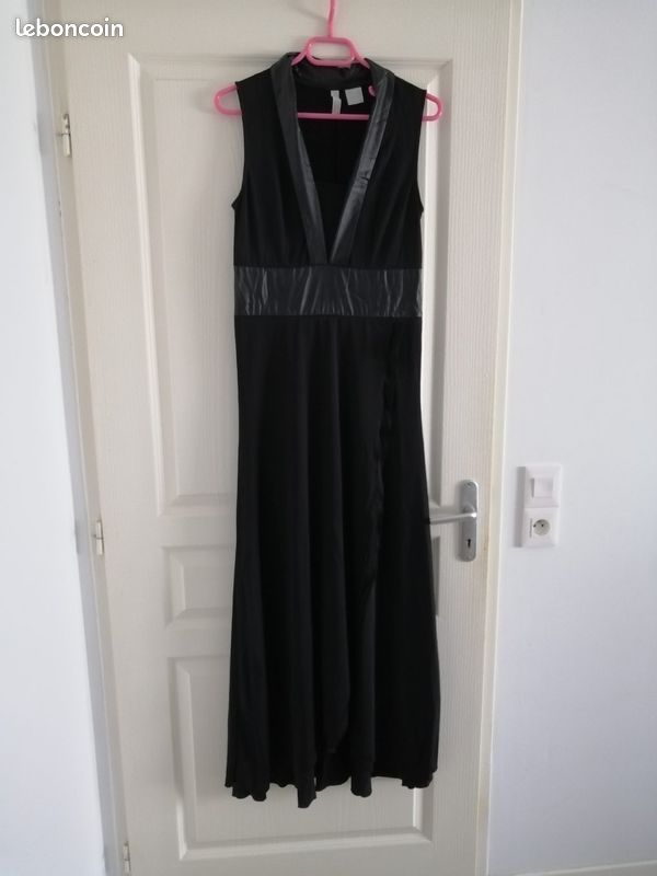 Robe de soirée noire taille 40 (image 1)