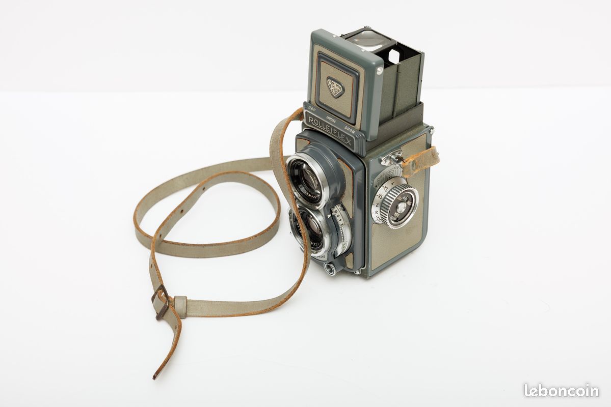 Appareil Photo Argentique Rolleiflex 4x4 (Baby) - Occasion Fonctionnement OK - Allemagne