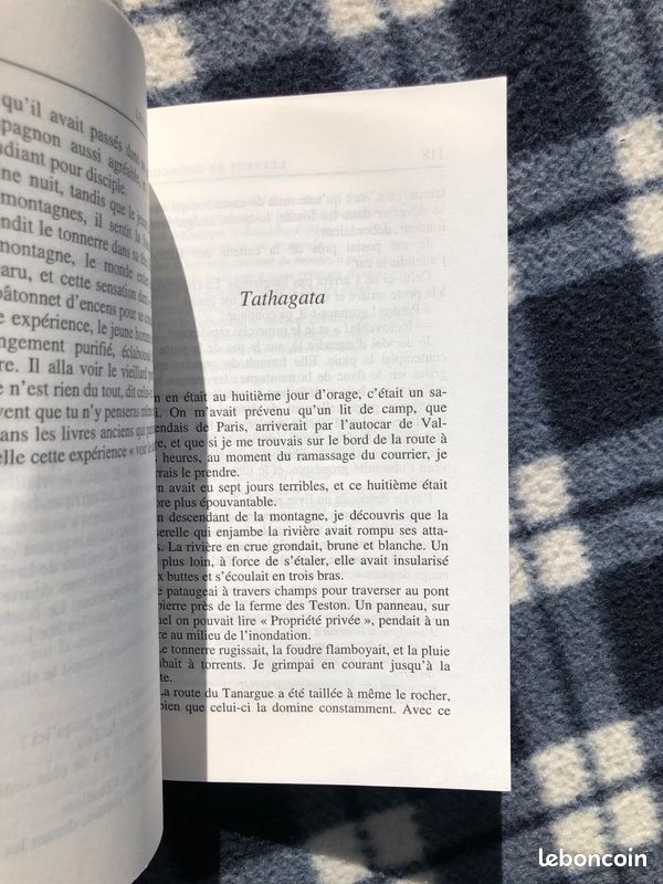 Lettres de Gourgounel. Kenneth White. Les Cahiers Rouges Grasset + Envoi d’auteur signé (image 6)