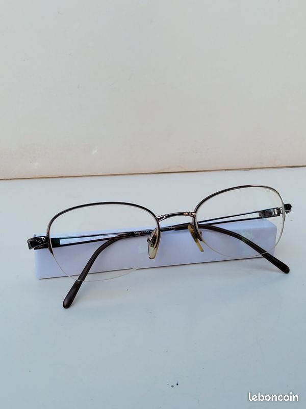 Monture de lunettes vintage Nina Ricci NR 2137 dorée / violette (image 14)