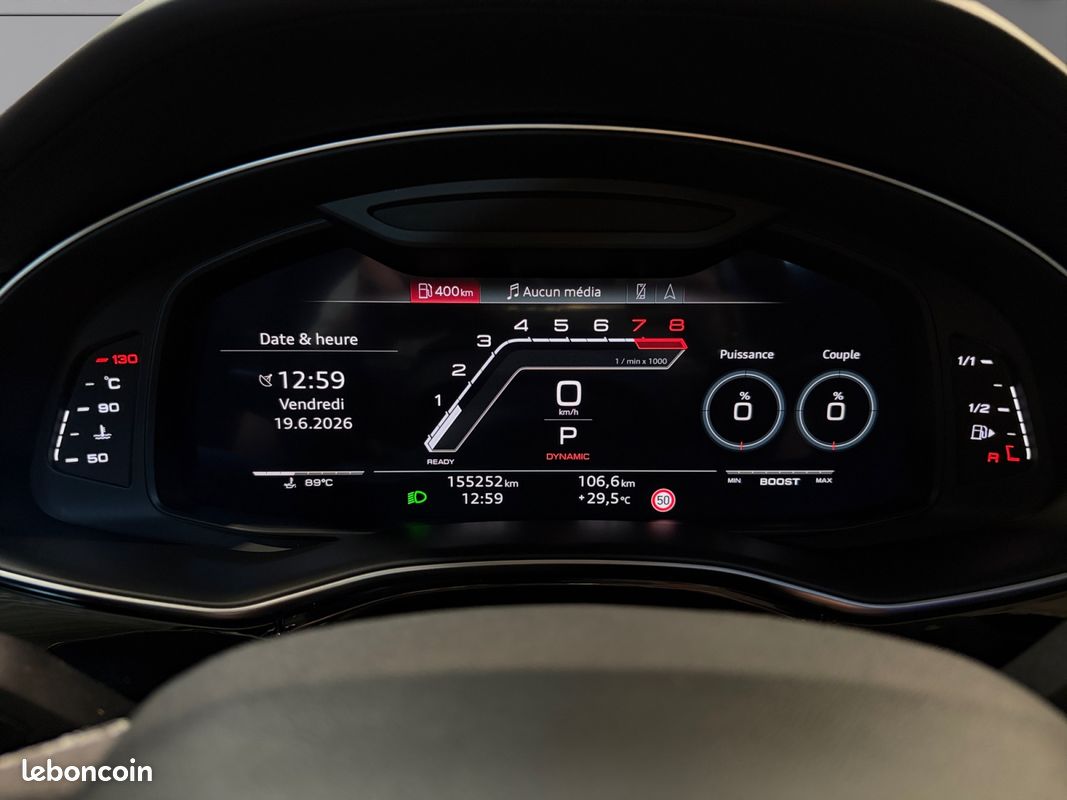 AUDI RSQ8 RS Q8 4.0 V8 BITFSI MHEV 600 TIPTRONIC 600Ch Garantie 12 mois (image 14)