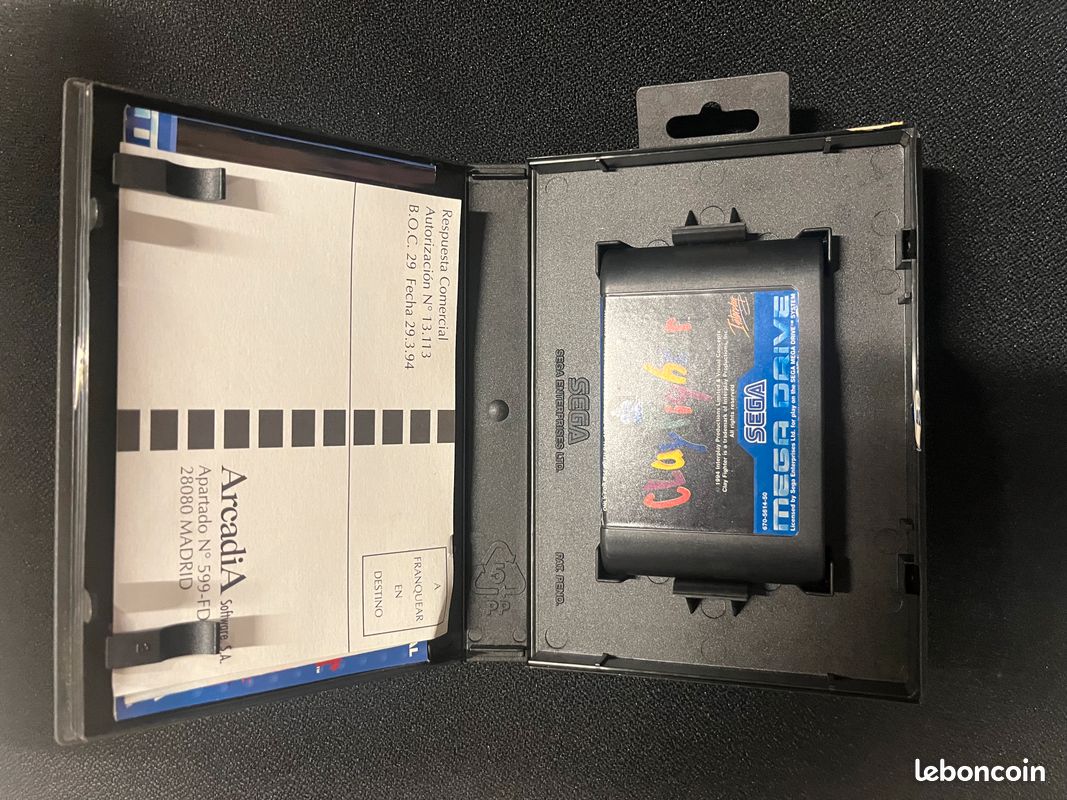 Clay Fighter SEGA Mega Drive Complet PAL EUR Megadrive