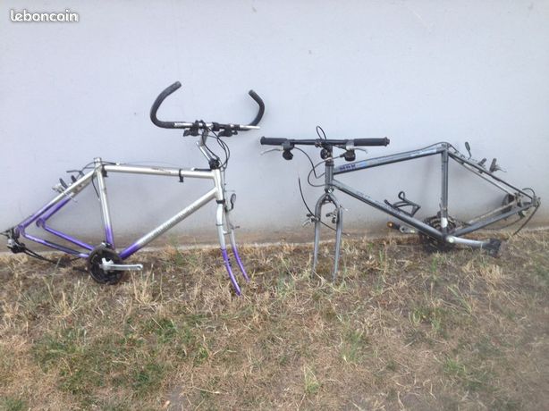 Pédalier Vélo Ancien PEUGEOT – Acier, Pour Cyclotourisme, Rouillé, France