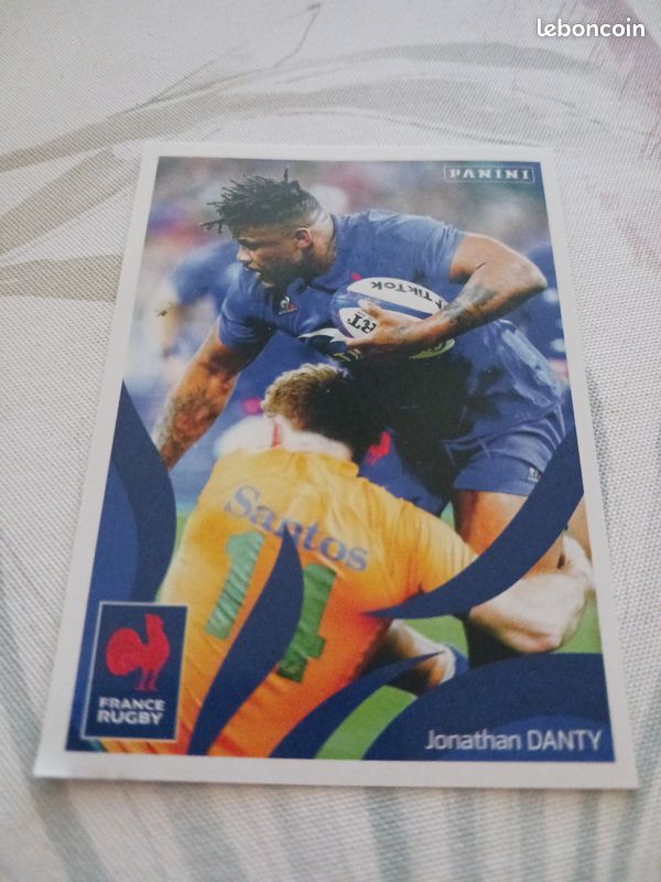 STICKER PANINI RUGBY FRANCE RAGE DE VAINCRE 2023 EQUIPE FRANCE # 15 MINT