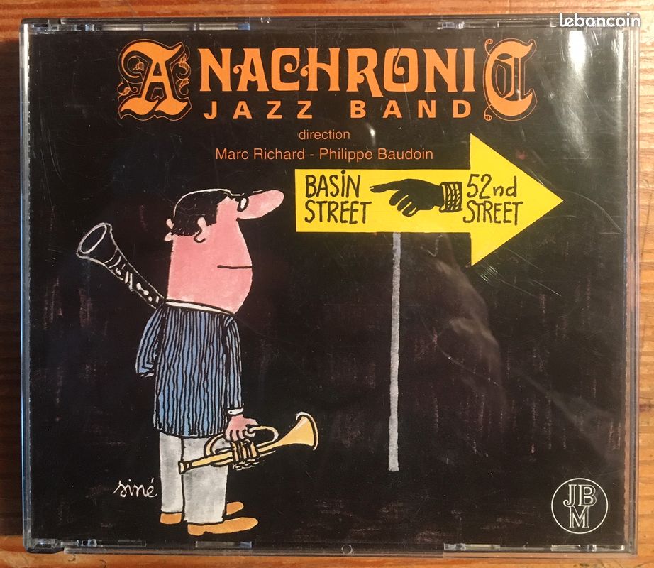 Double CD Anachronic Jazz Band Basin Street (image 1)