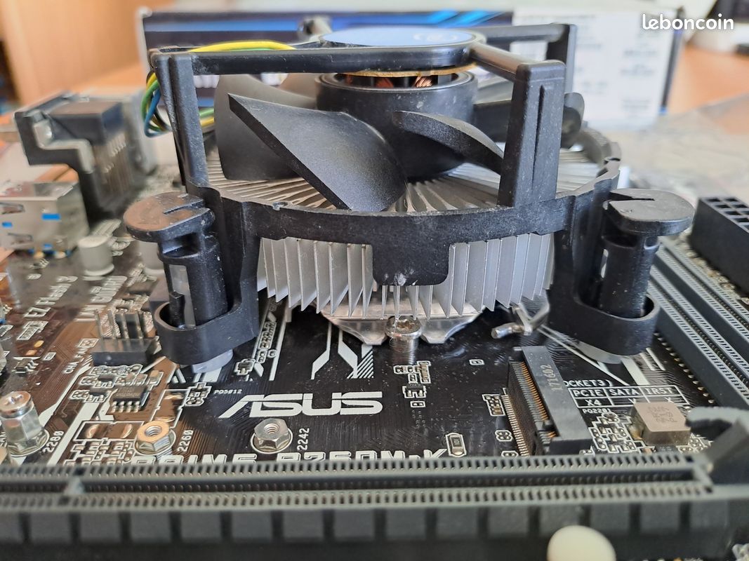 Kit PC : Carte mère Asus prime B250M-K + Carte graphique RTX 2060 + Core i5 7500 + mémoire DDR4 16Go (image 10)