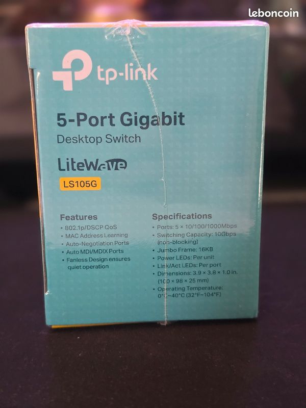 TP-Link LS105G - Desktop Switch (image 4)