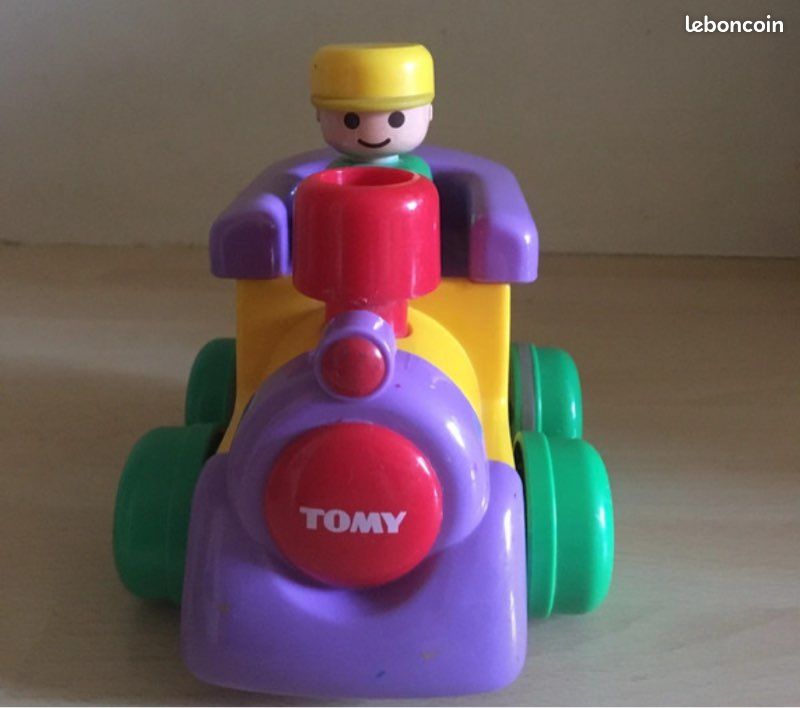 Jouet locomotive Tomy "Push'n Go" (image 1)