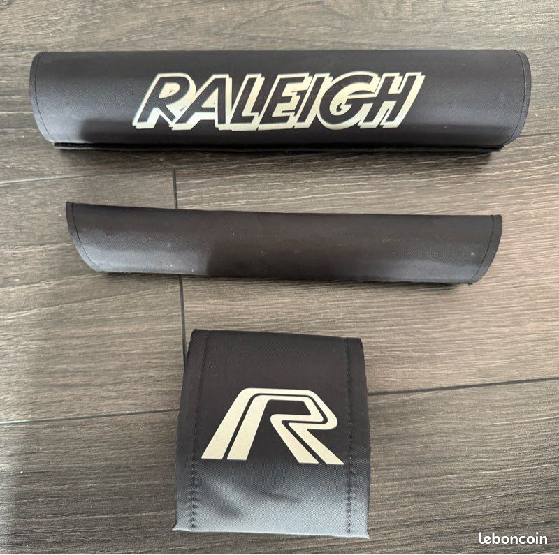 Padset Raleigh Mk2 argent (chrome) complet Vélos