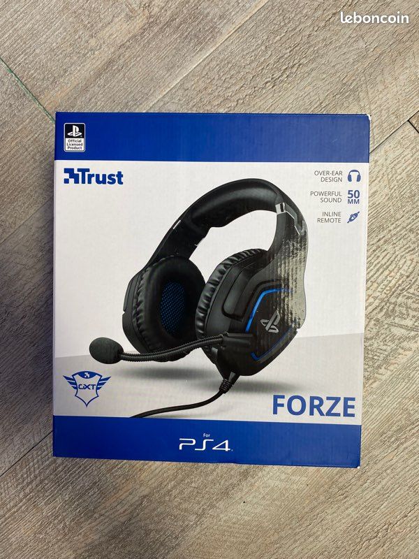 Casque micro filaire Gaming Noir Trust GXT 488 Forze pour PS4/PS5 (image 7)