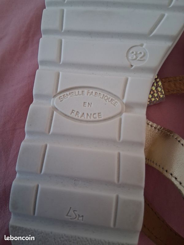 Des sandales en cuir pour fille taille 32 ,Stella Tempa (image 9)