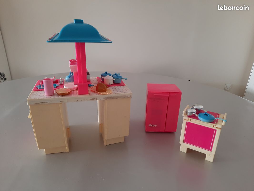Cuisine de poupée style Barbie vintage - Jeux & Jouets
