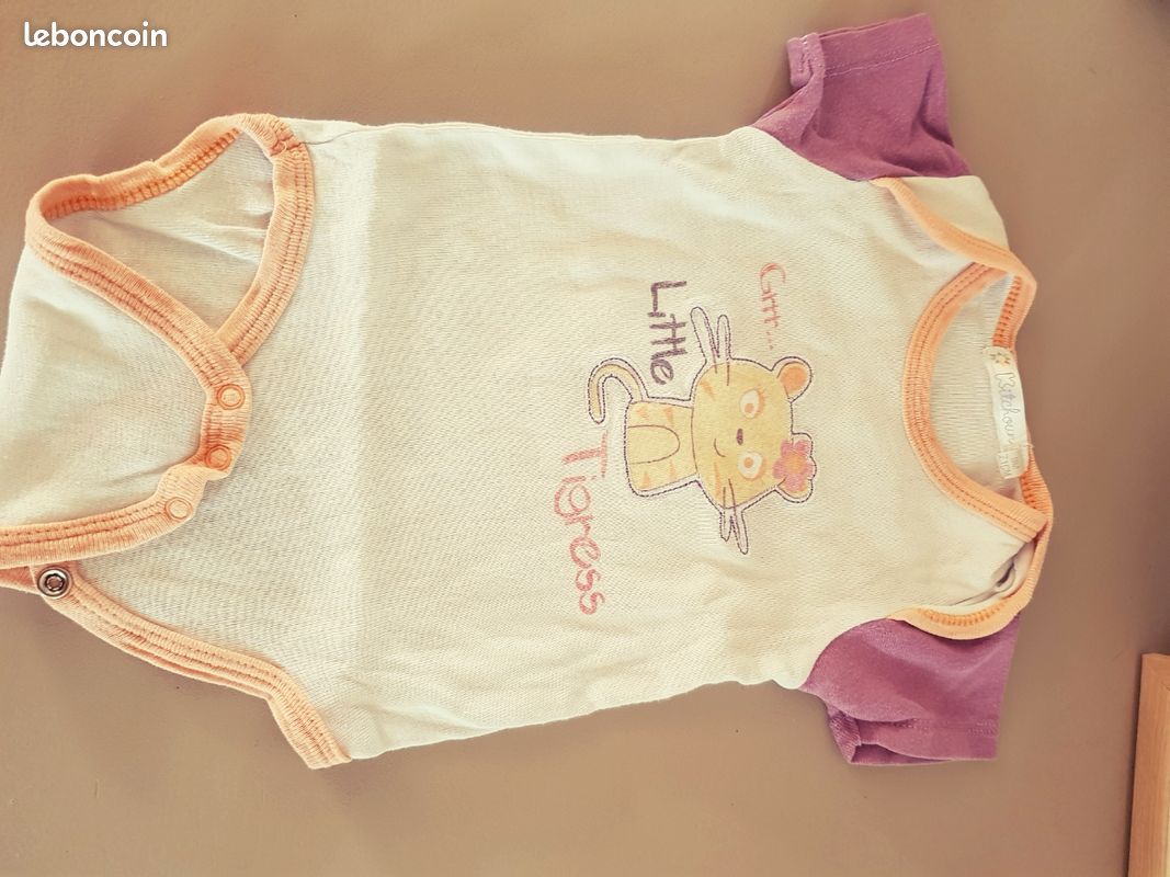Lot de Vêtements bébé fille 9 mois (0,50) (image 8)