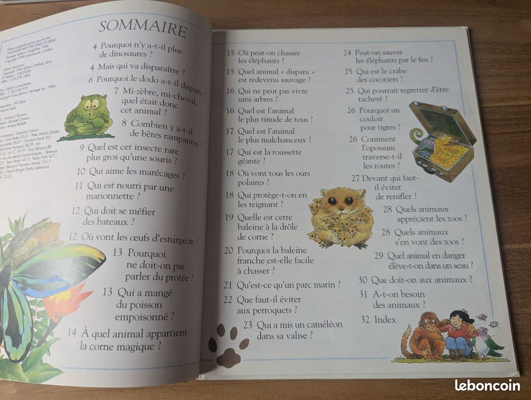 Questions/réponses - 6/9 ans - Le corps humain - Les animaux menacés (image 4)