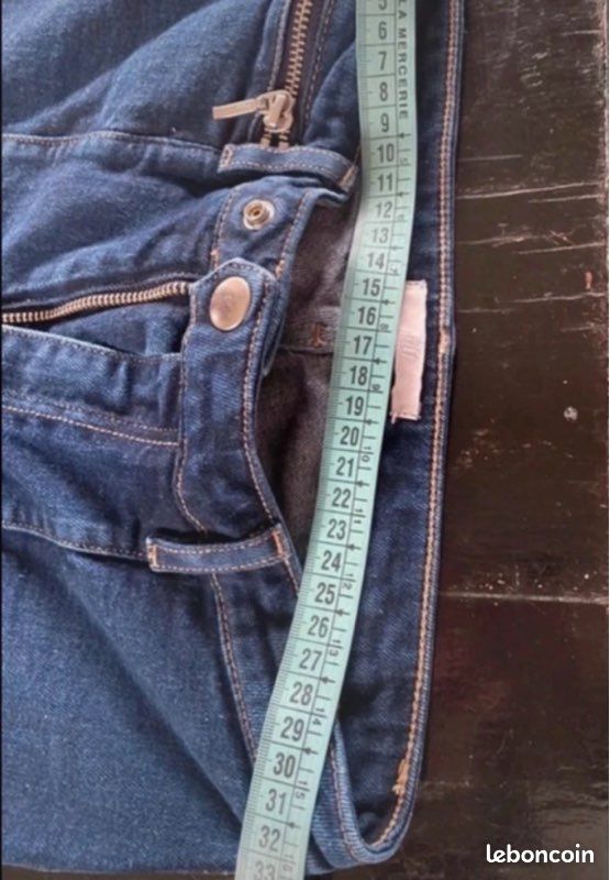 Jeans large femme HM (image 4)