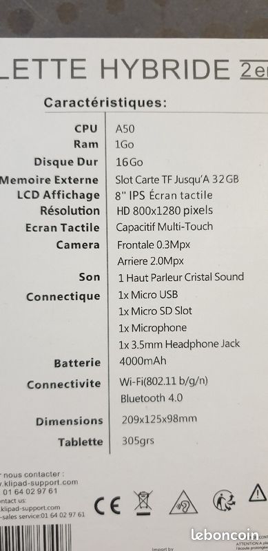 TABLETTE 2en1 (image 5)