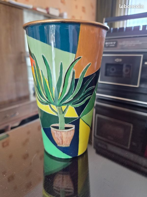 Vase en métal Fragonard (image 2)