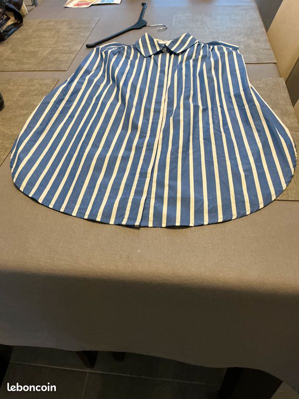 Chemisette Rayée Sans Manches Morgan - Taille 36 - Parfait état