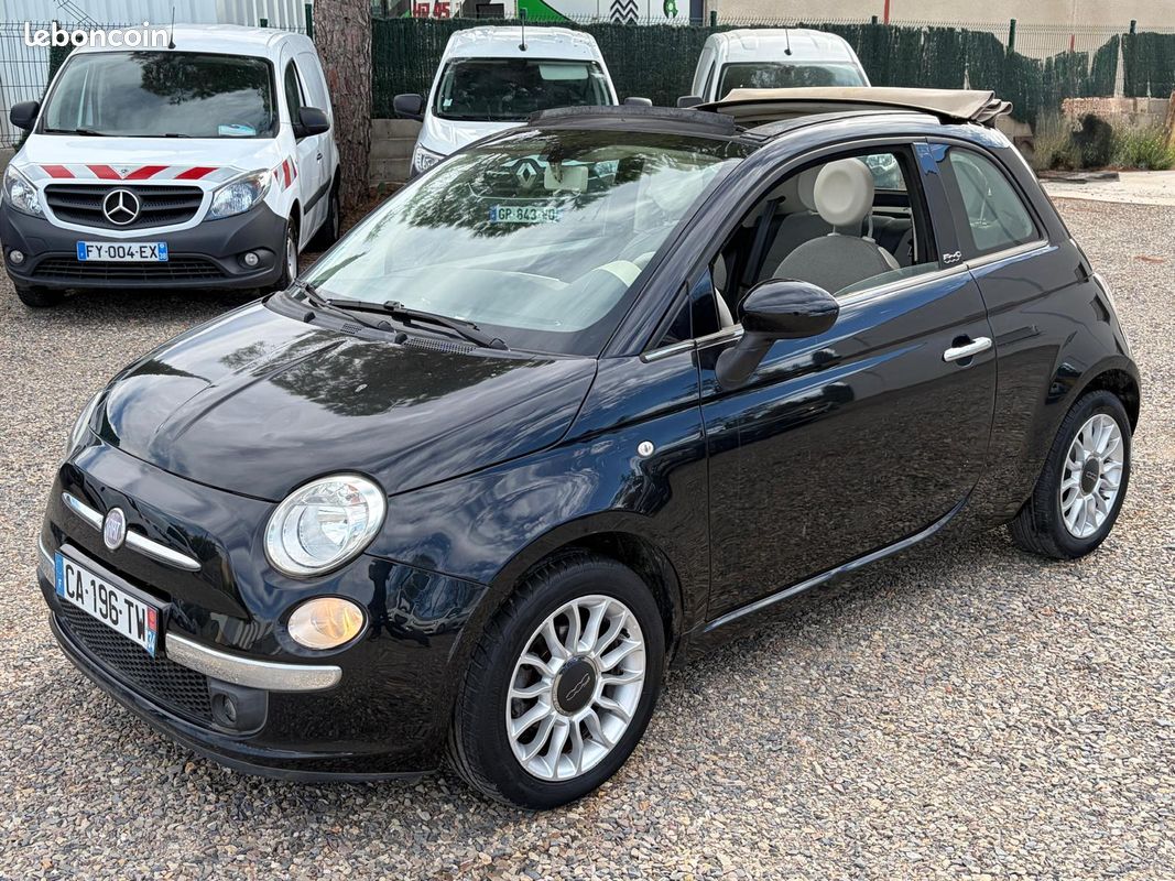 FIAT 500c 1.2 69CV Cabriolet - 2012 - 131160 kms (image 1)