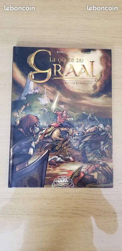 Bd La quête du graal Arthur Pendragon Stambecco Debois (image 1)