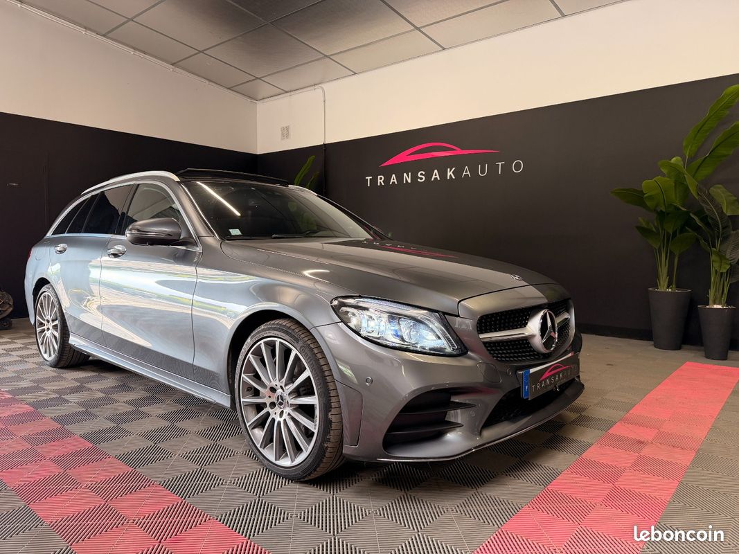 MERCEDES CLASSE C BREAK 300 d 9G-Tronic 4Matic AMG Line - Toit ouvrant - Attelage (image 10)