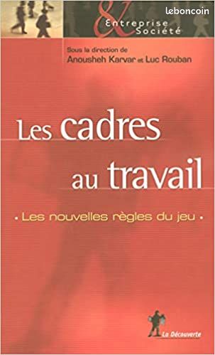 Les Cadres au travail - Anousheh Karvar - Broché (image 1)