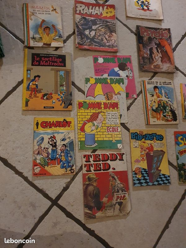 Lot de 15 livres bandes dessinée anciennes (image 4)