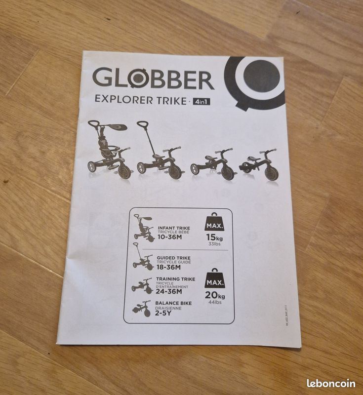 Tricycle évolutif oxybul Vélos