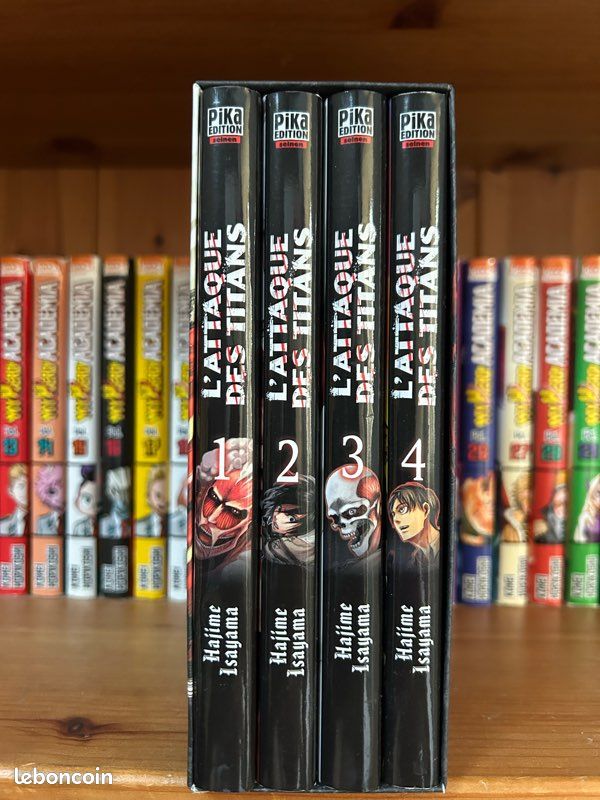 Coffret 4 premiers tomes, l’attaque des titans (image 2)