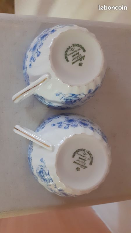 2 tasses à café expresso en porcelaine Seltmann Weiden (image 3)