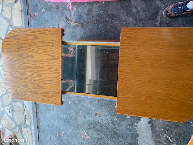 Table basse bar en rotin (image 4)