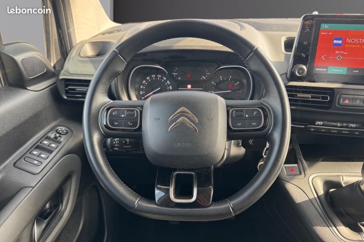 CITROEN BERLINGO III TAILLE M 1.5 BLUEHDI 100 FEEL Radar de recul Sièges Chauffants Frein de Parking Electriques Garantie 12 mois (image 10)