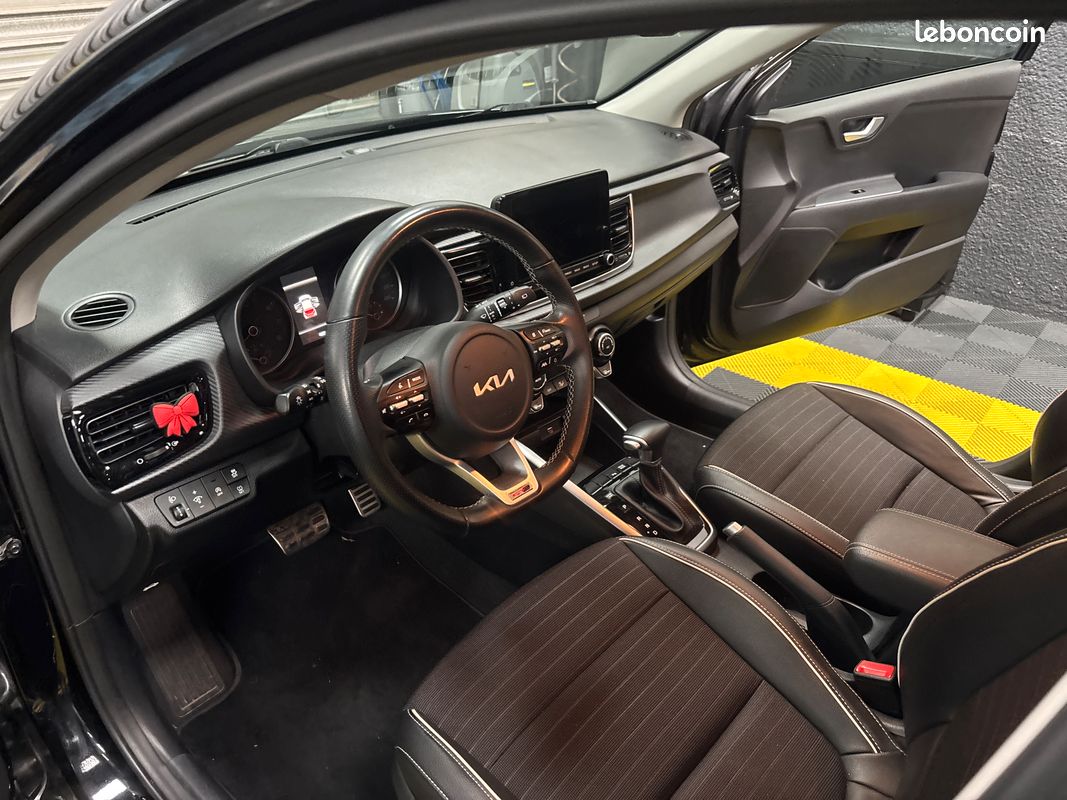 KIA Rio 1.0 T-GDI 120 cv MHEV GT-Line premium DTC7 1ere mains origine France (image 6)