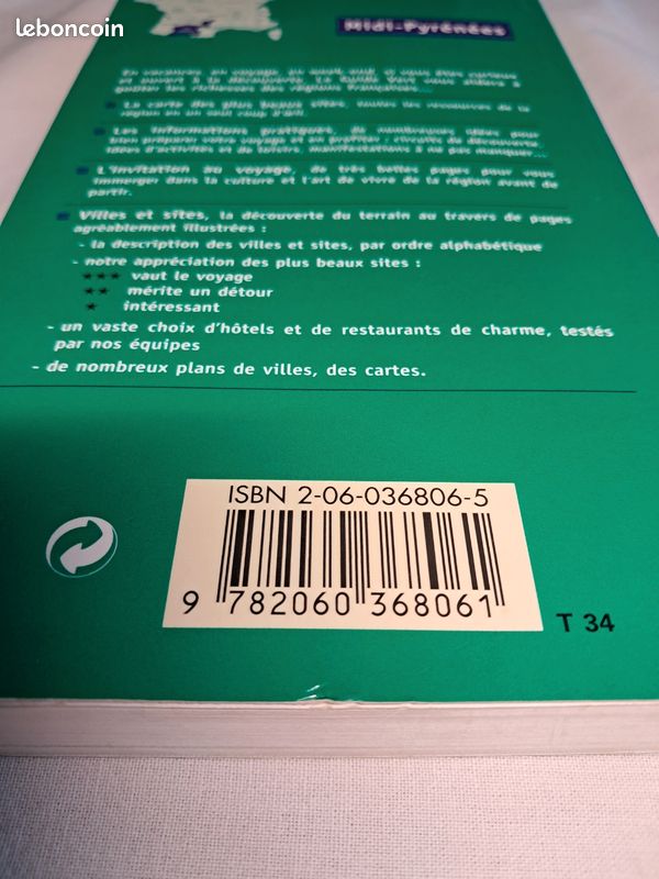 Le Guide Vert, Midi-Pyrénées, Michelin (image 8)