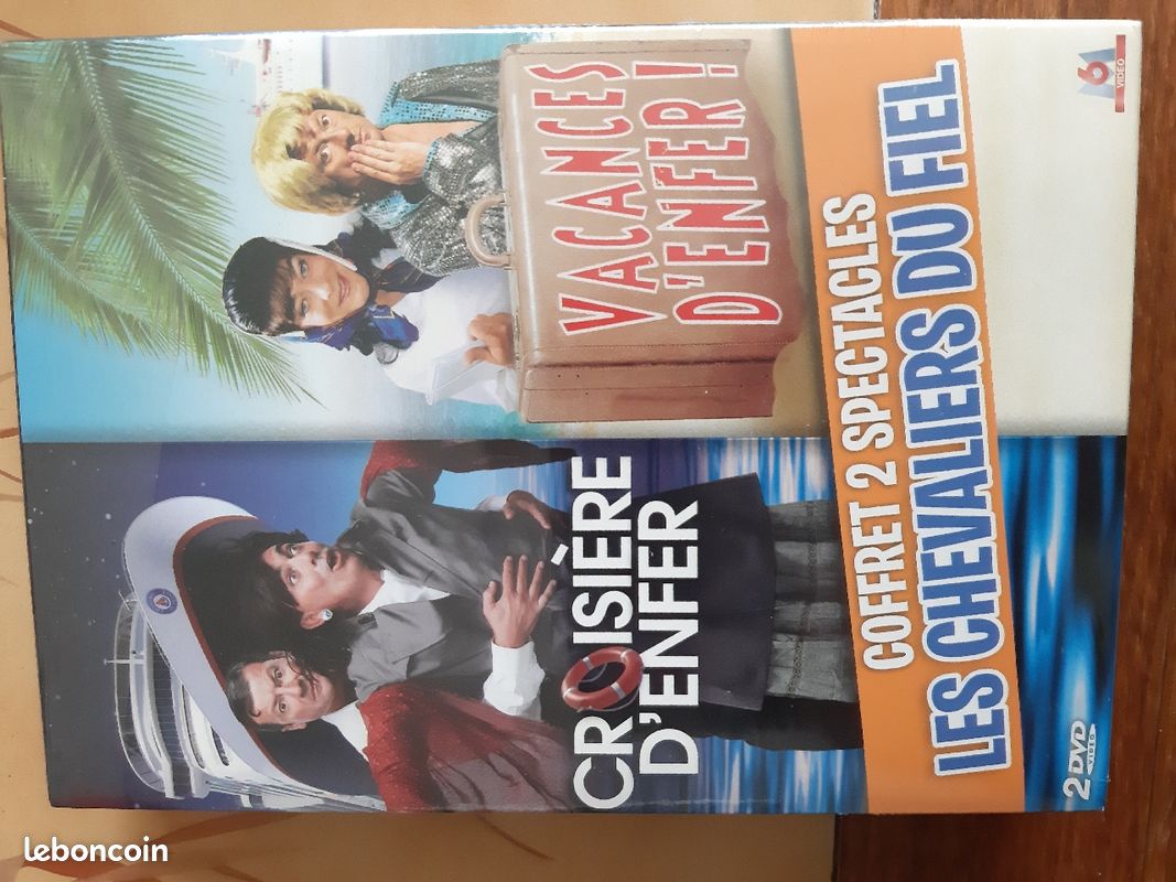 Les Chevaliers du Fiel-Croisière d'enfer + Vacances d'enfer - DVD - Films