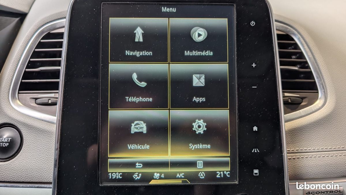 RENAULT ESPACE 1.6 DCI 160CH INITIALE PARIS BVA / CARPLAY / SIEGES MASSANT / 4 CONTROL / VOLANT CHAUFFANt (image 29)