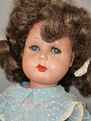 Poupée Ancienne Bella – Rhodoïd, 35 Cm, Années 1950, Superbe état