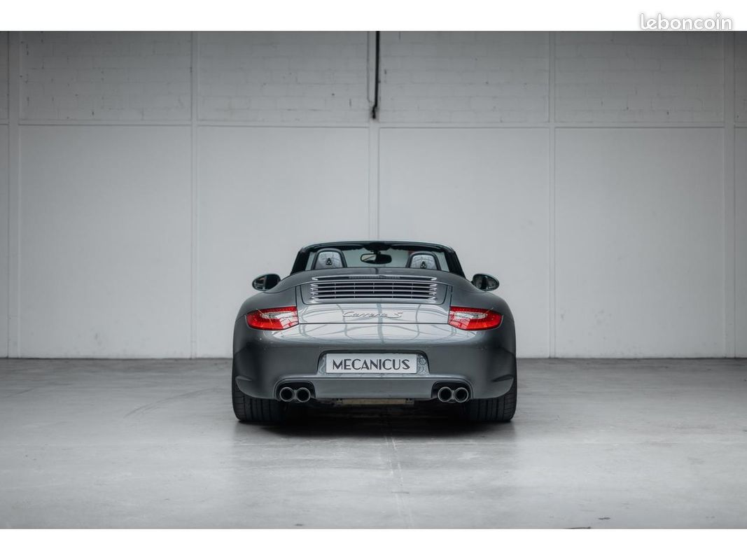 PORSCHE 911 997.2 Carrera S Cabriolet *Française / Gris Météor (image 4)