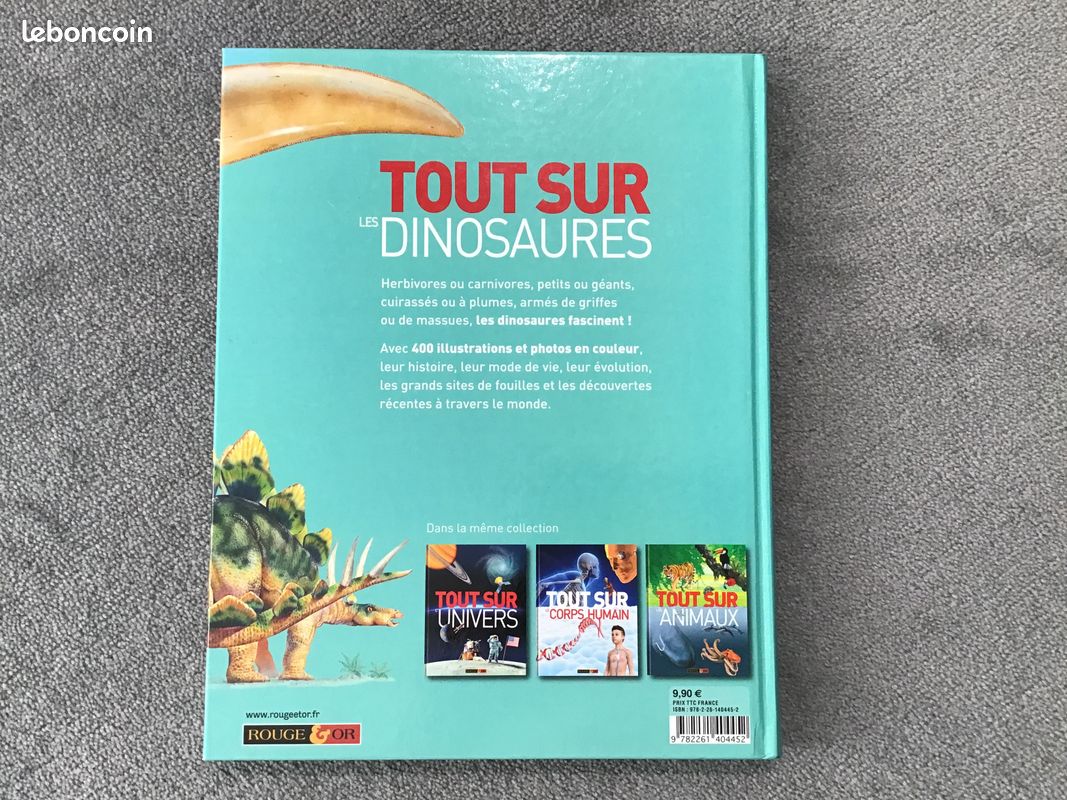 Livre Tout sur les dinosaures (image 2)