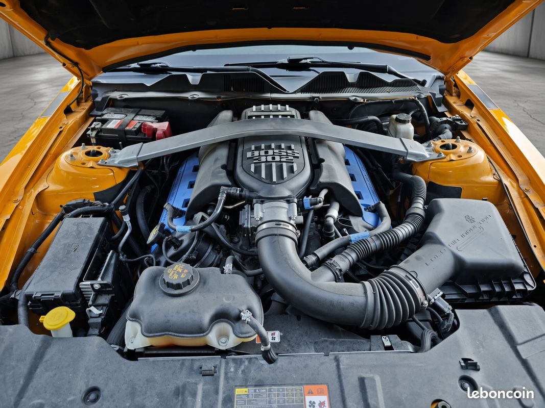 FORD MUSTANG BOSS 302 School Yellow – 2013 – 28 000 km – 44400 TTC (image 11)