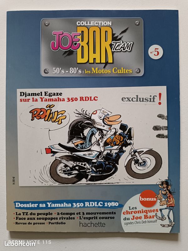 SERIE 2 MOTO JOE BAR TEAM 26 YAMAHA 350 TZ 1974 / JEREMY KUNI