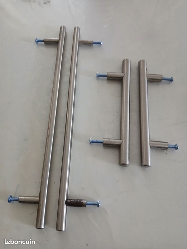 Poignée inox porte de placards (image 1)