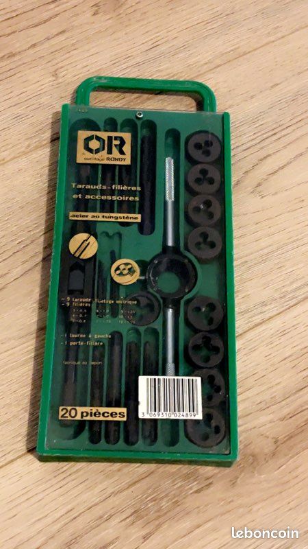 Coffret Tarauds Et Filières 40 Pièces M3-M12 + NPT – Kit Complet Filetage Avec Mallette, Clés Et Jauge