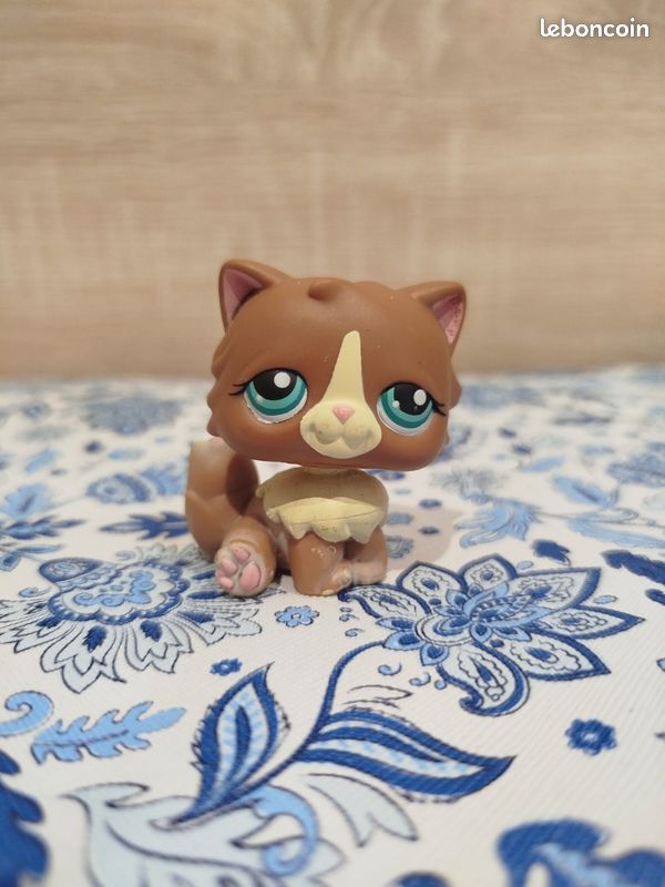 LPS Petshop Chat Angora Marron (image 1)
