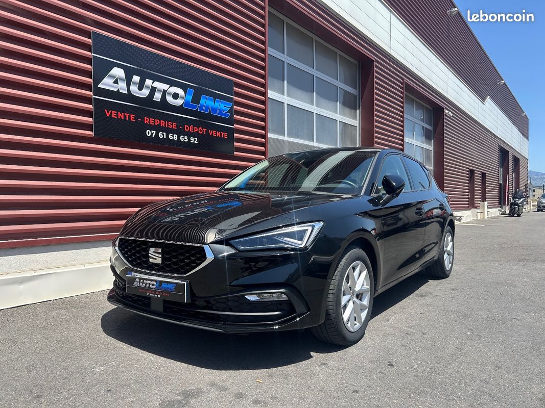 SEAT LEON 1.0 TSI 110 ch /7900 Km/Carplay/Garantie 12 mois/Entretien complet/ (image 1)