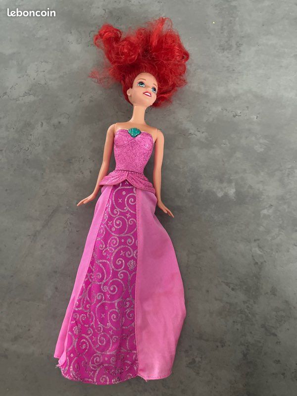 Barbie La Petite Sirene Robe Robe Sirene Bebe Robe Sirène Petite Fille