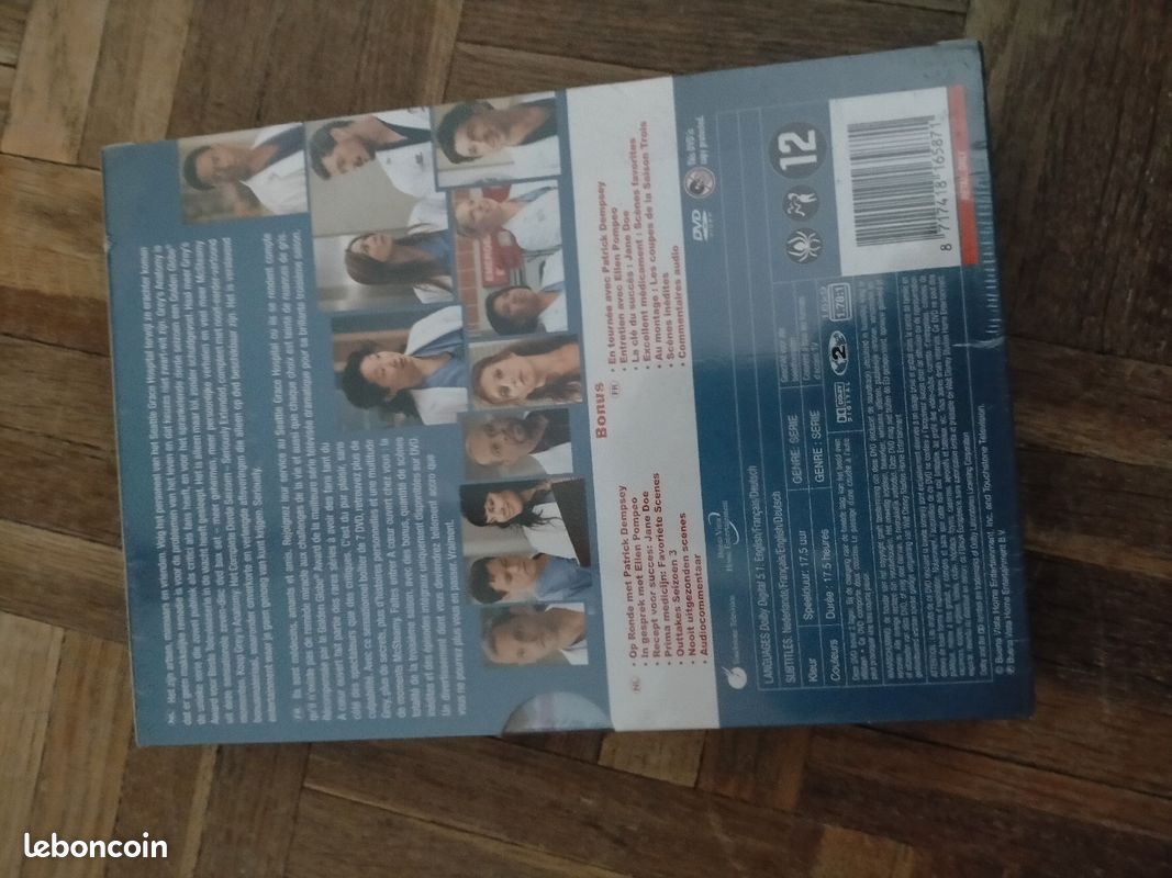 Grey's anatomy saison3 NEUF (image 2)
