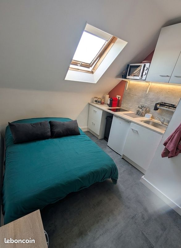 Appartement 1 pièce 12 m² · à Caen · 12 m² · 540 €
