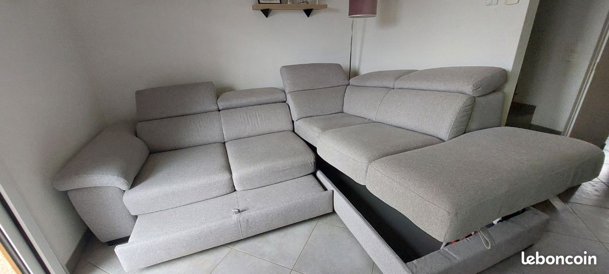 Canapé d'angle convertible poltron et sofa (image 2)